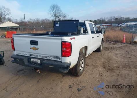 2018 Chevrolet Silverado 1500 Wt z USA, uszkodzony, nr VIN 3GCUKNEC0JG399615